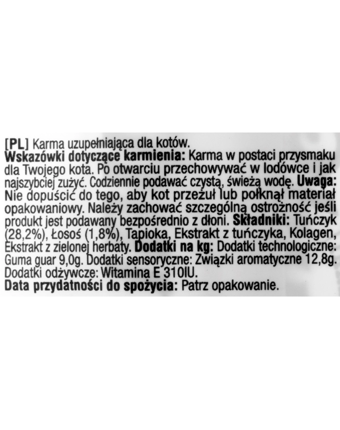 inaba Przysmak CHURU Tuńczyk z łososiem dla kota 4x14g główny
