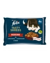 purina nestle FELIX Tasty Shreds z Wołowiną i z Kurczakiem 4x80g - nr 2