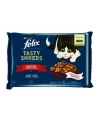 purina nestle FELIX Tasty Shreds z Wołowiną i z Kurczakiem 4x80g - nr 8