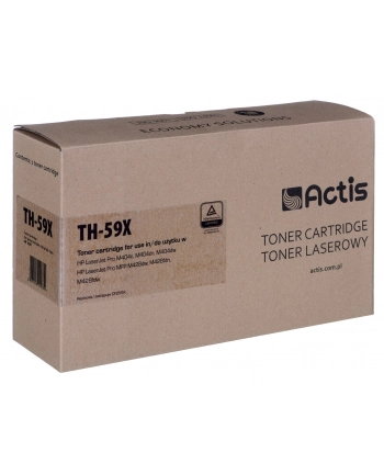 Toner Actis TH-59X (zamiennik HP CF259X; Supreme; 10000 stron; czarny) Z chipem Zalecamy wyłączenie aktualizacji oprogramowania drukarki  nowa aktualizacja może powodować problemy z właściwym działaniem tonera nr 2