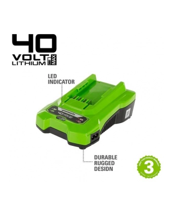 40V Ładowarka 2A GREENWORKS G40C - 2932507 nr 1