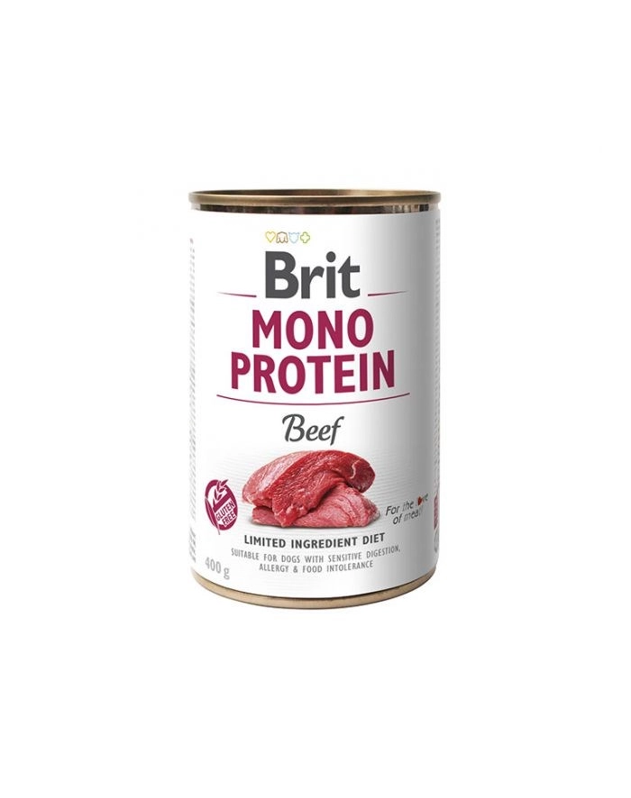 Brit Mono protein Beef karma mokra dla psa 400g główny