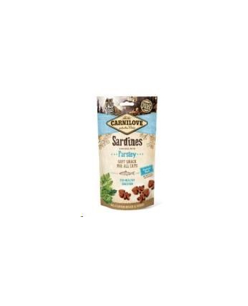 Carnilove Soft Moist Snack Sardine+Parsley kot 50g