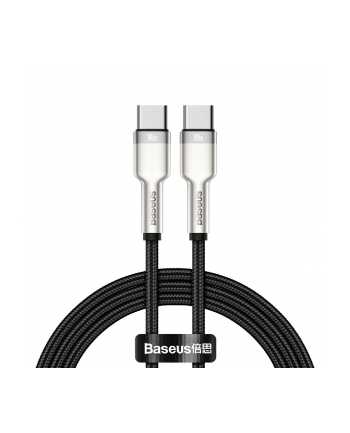 KABEL USB-C DO USB-C BAS(wersja europejska)S CAFULE  100W  1M (CZARNY) KABEL USB CATJK-C01