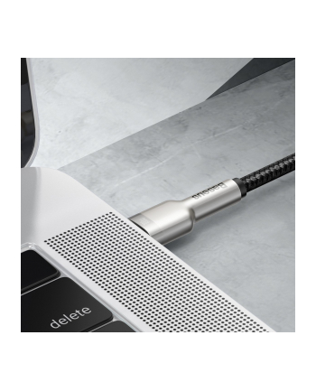 KABEL USB-C DO USB-C BAS(wersja europejska)S CAFULE  100W  1M (CZARNY) KABEL USB CATJK-C01