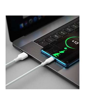BAS(wersja europejska)S KABEL USB/USB-C SIMPLE WISDOM  40W  5A  15M BIAŁY
