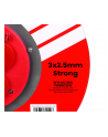 Przedłużacz elektryczny  bębnowy 25M VERTEX 3x2 5mm PB25METAL czarny - nr 4