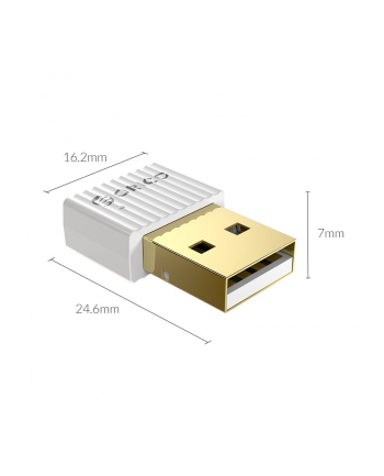 ORICO ADAPTER BLUETOOTH 50  USB-A  BIAŁY