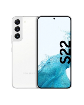 Samsung Galaxy S22 (S901) 8/128GB 6 1  Dynamic AMOLED 2X 2340x1080 3700mAh Dual SIM 5G White