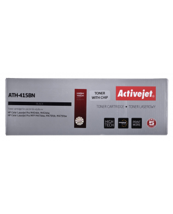 Toner Activejet ATH-415BN (zamiennik HP 415A W2030A; Supreme;  2400 stron; czarny) z chipem