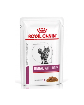 Royal Canin Vet Renal Feline With Beef 12X85g nr 2