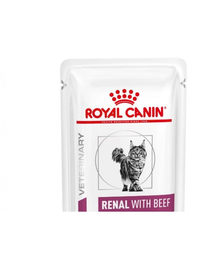 Royal Canin Vet Renal Feline With Beef 12X85g główny