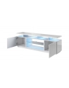 cama meble Szafka RTV EVA 180x40x52 biały/biały połysk - nr 2
