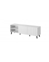cama meble Szafka RTV PAFOS 150x40x52 biały mat - nr 11