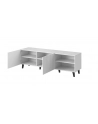 cama meble Szafka RTV PAFOS 150x40x52 biały mat - nr 6