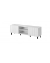 cama meble Szafka RTV PAFOS 150x40x52 biały mat - nr 8