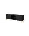 cama meble Szafka RTV PAFOS 150x40x52 czarny mat - nr 15