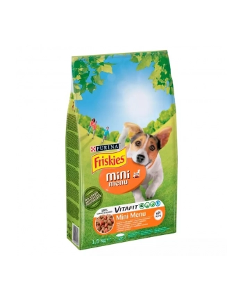 purina nestle FRISKIES MINI MENU Kurczak  warzywa 1 5kg nr 1