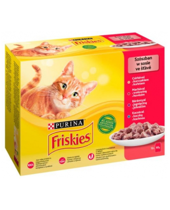 purina nestle FRISKIES MP Mięso 12x85g