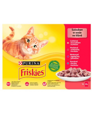 purina nestle FRISKIES MP Mięso 12x85g