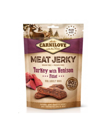 Carnilove Jerky Turkey With Venison Fillet 100g