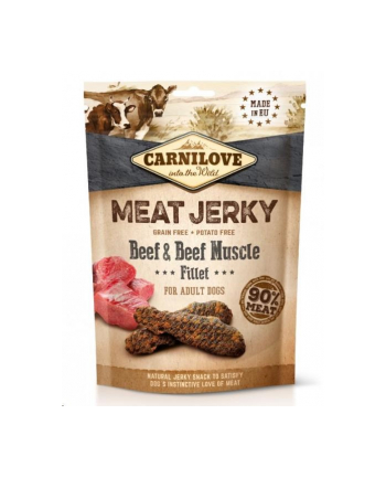 Carnilove Jerky Beef ' Beef Muscle Fillet Dog 100g