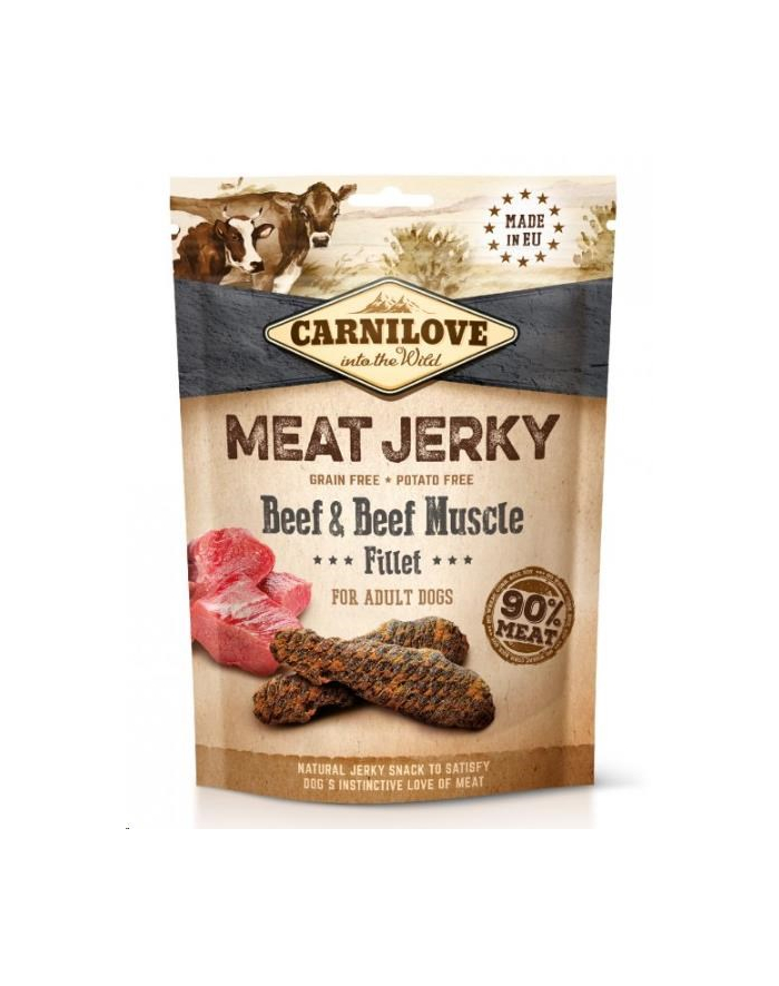 Carnilove Jerky Beef ' Beef Muscle Fillet Dog 100g główny