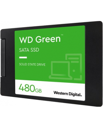 Dysk SSD WD Green WDS480G3G0A (480MB ; 25  ; SATA III)