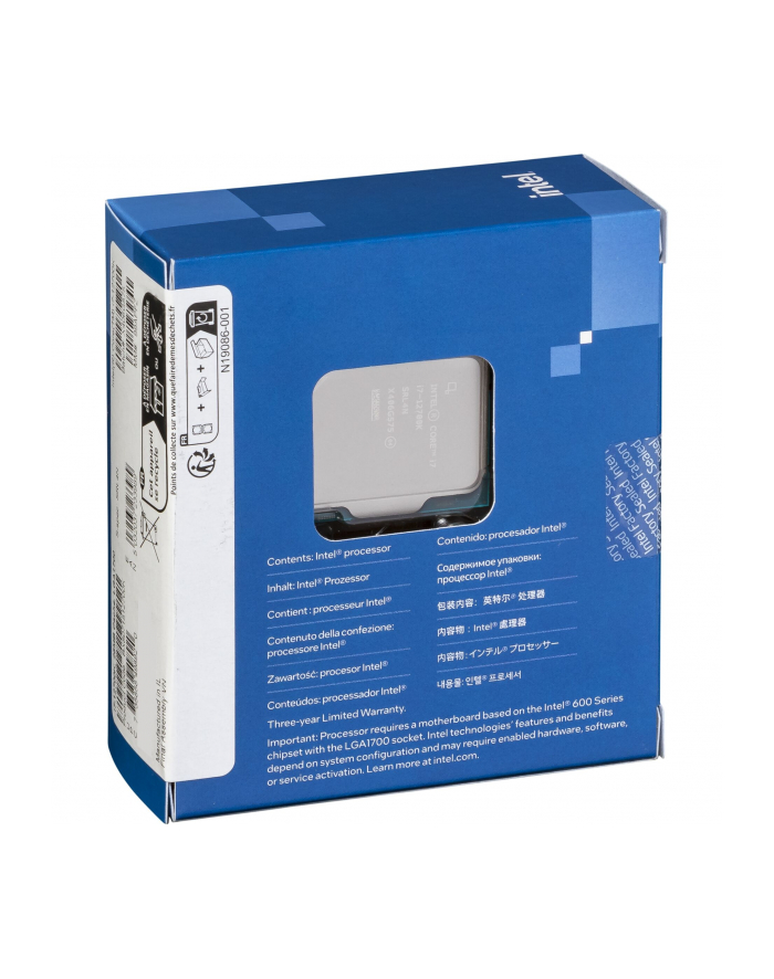 intel PROCESOR CORE i7-12700K 36 to 50 GHz LGA1700 główny