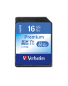 VERBATIM SecureDigital SDHC Class10 16GB - nr 18