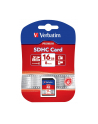 VERBATIM SecureDigital SDHC Class10 16GB - nr 5