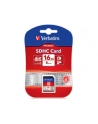 VERBATIM SecureDigital SDHC Class10 16GB - nr 12