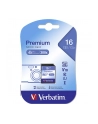 VERBATIM SecureDigital SDHC Class10 16GB - nr 18