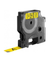 TAŚMA DYMO D1- 12MM X 7M CZARNY/ŻÓŁTY (45018) - nr 21
