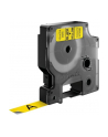 TAŚMA DYMO D1- 12MM X 7M CZARNY/ŻÓŁTY (45018) - nr 45
