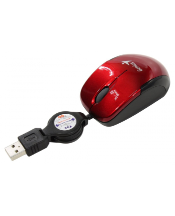 GENIUS mysz MicroTraveler, red, USB