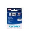 TAŚMA DYMO D1- 12MM X 7M CZARNY/PRZEZROCZYSTY (45010) - nr 10