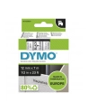 TAŚMA DYMO D1- 12MM X 7M CZARNY/PRZEZROCZYSTY (45010) - nr 63