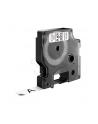 TAŚMA DYMO D1- 12MM X 7M CZARNY/BIAŁY (45013) - nr 2
