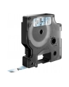 TAŚMA DYMO D1- 9MM X 7M CZARNY/PRZEZROCZYSTY (40910) - nr 40