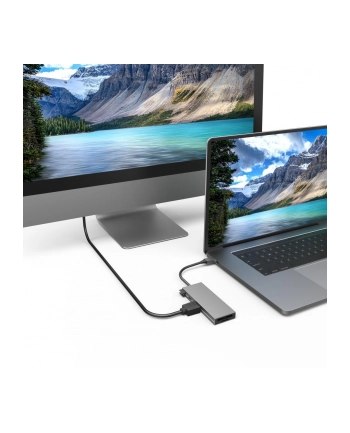 Hama Multiport Usb-C 2Xusb-A 3.2 1Xtyp-C 1Xhdmi + Czytnik Kolor Szary nr 1