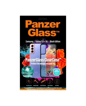 Panzerglass Etui Clear Case Samsung S21 Plus Czarny