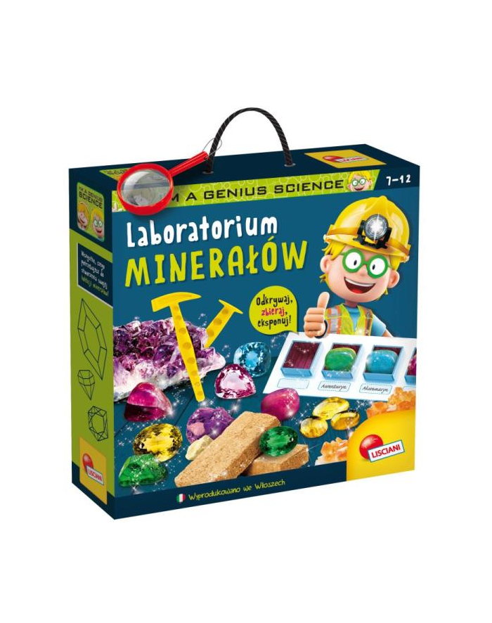 lisciani giochi I'm a Genius Science. Laboratorium minerałów 83923 LISCIANI główny