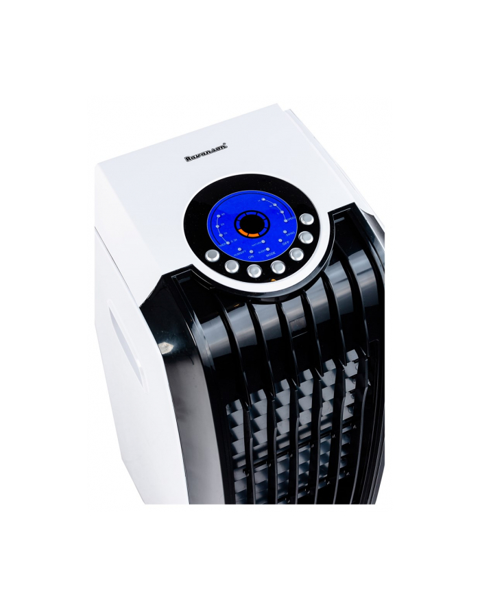 Klimator przenośny Ravanson KR-7010 (60W; 3 prędkości pracy  Lampka kontrolna  Możliwość użycia wkładów chłodniczych ICE BOX  Przepływ powietrza 500 m3/h) główny