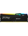 kingston Pamięć DDR5 Fury Beast RGB 32GB(2*16GB)/4800 CL38 - nr 22