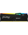 kingston Pamięć DDR5 Fury Beast RGB 16GB(2*8GB)/5200 CL40 - nr 17