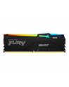 kingston Pamięć DDR5 Fury Beast RGB 64GB(2*32GB)/5200 CL40 - nr 10