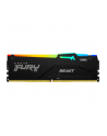 kingston Pamięć DDR5 Fury Beast RGB 32GB(1*32GB)/5600 CL40 - nr 31