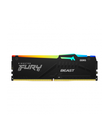 kingston Pamięć DDR5 Fury Beast RGB 8GB(1*8GB)/5600 CL40