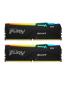 kingston Pamięć DDR5 Fury Beast RGB 16GB(2*8GB)/5600 CL40 - nr 47